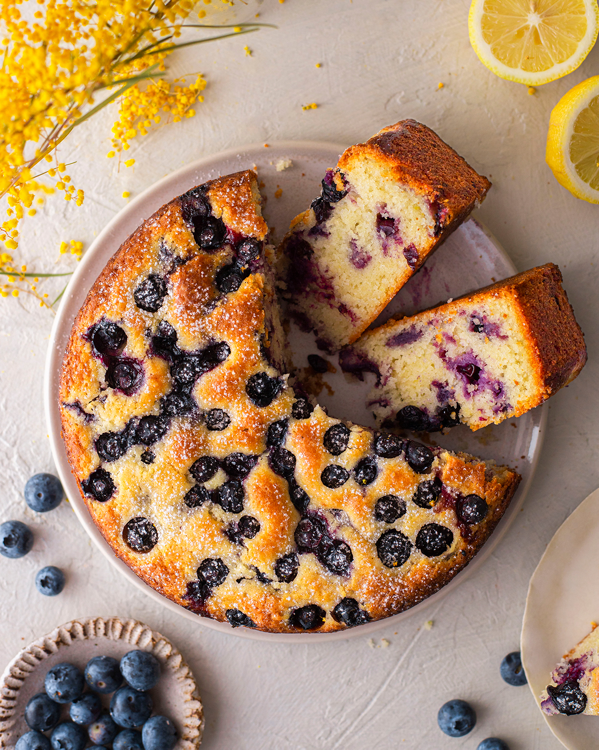 Recipe: Vegan lemon blueberry olive oil cake at Westfield Newmarket